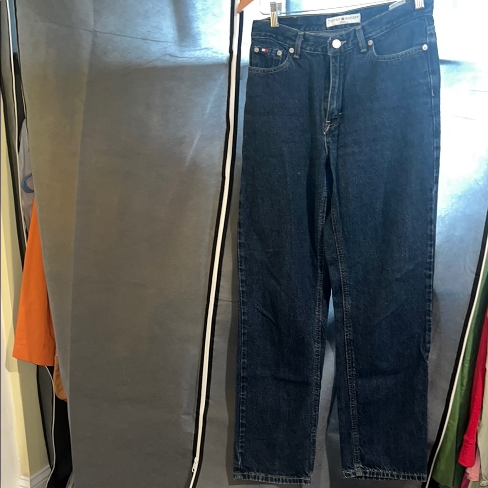 Tommy Hilfiger Straight Leg Blue Jeans